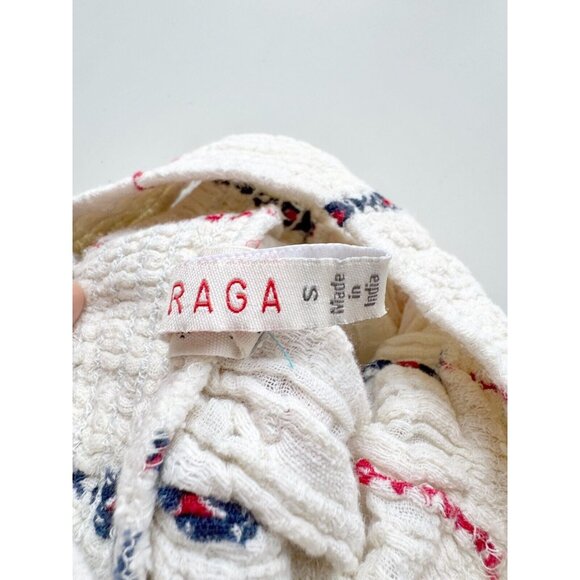 Girl's Anthropologie RAGA Graphic Embroidered Cotton Gauze Tent Dress, Size S - Picture 6 of 10